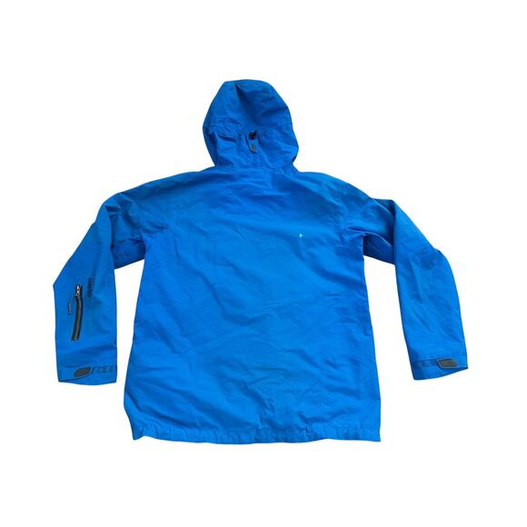 Marmot GoreTex Blue Black Full Zip Hooded Jacket Mens Large - Picture 2 of 10